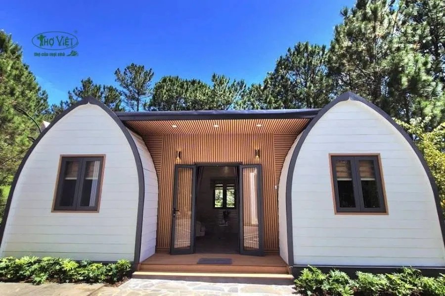 Mẫu nhà bungalow đẹp giá tiết kiệm