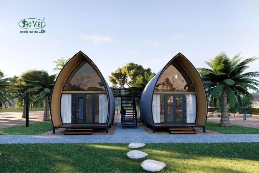 Mẫu nhà bungalow đẹp giá tiết kiệm