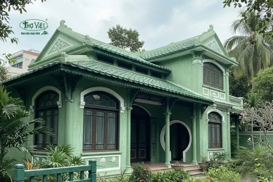 Mẫu nhà cổ đơn giản