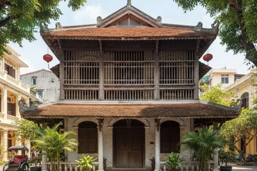 Mẫu nhà cổ mái Nam Bộ