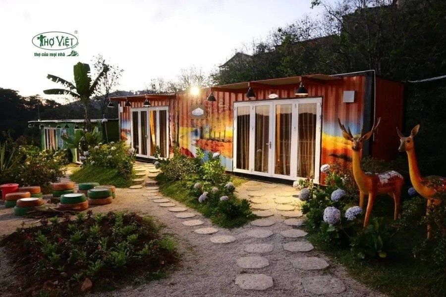 Mẫu nhà homestay Container