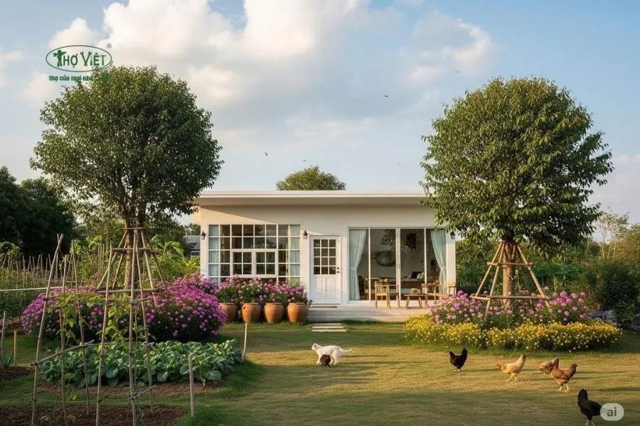 Mẫu nhà homestay đẹp chi phí thấp