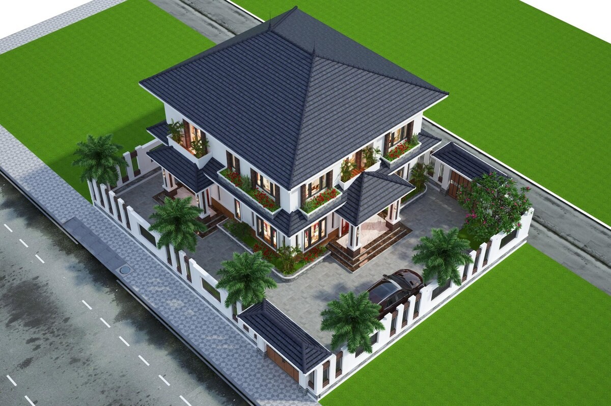 Mẫu nhà vuông