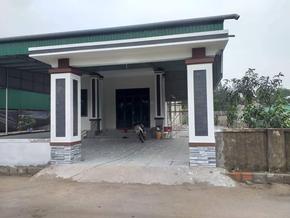 Mẫu trụ cổng phối màu hiện đại