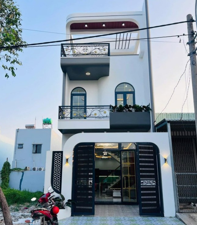 Mẫu trụ cổng cho nhà ống