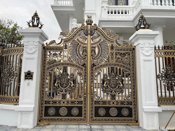 Mẫu trụ cổng đẹp nhất hiện nay