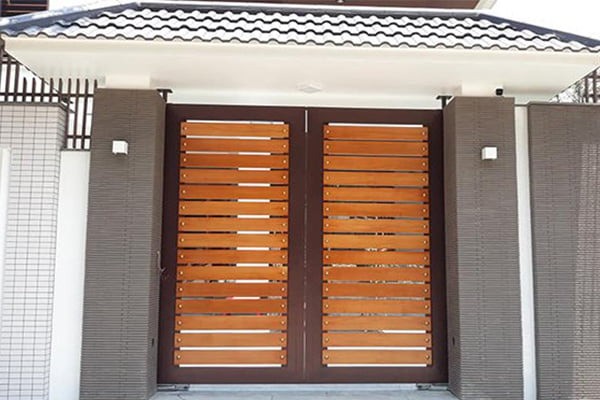 Mẫu trụ cổng nhà hiện đại đẹp
