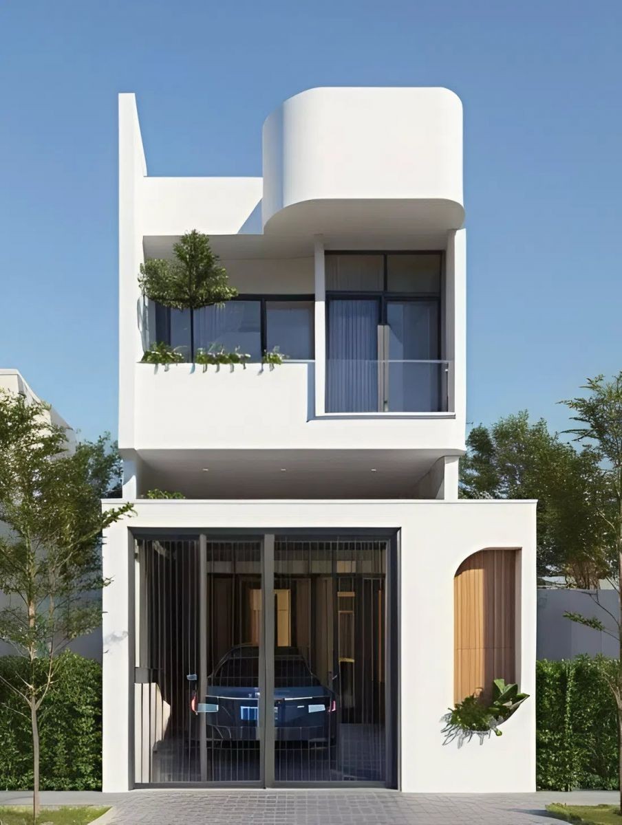 Mẫu trụ cổng nhà hiện đại đẹp