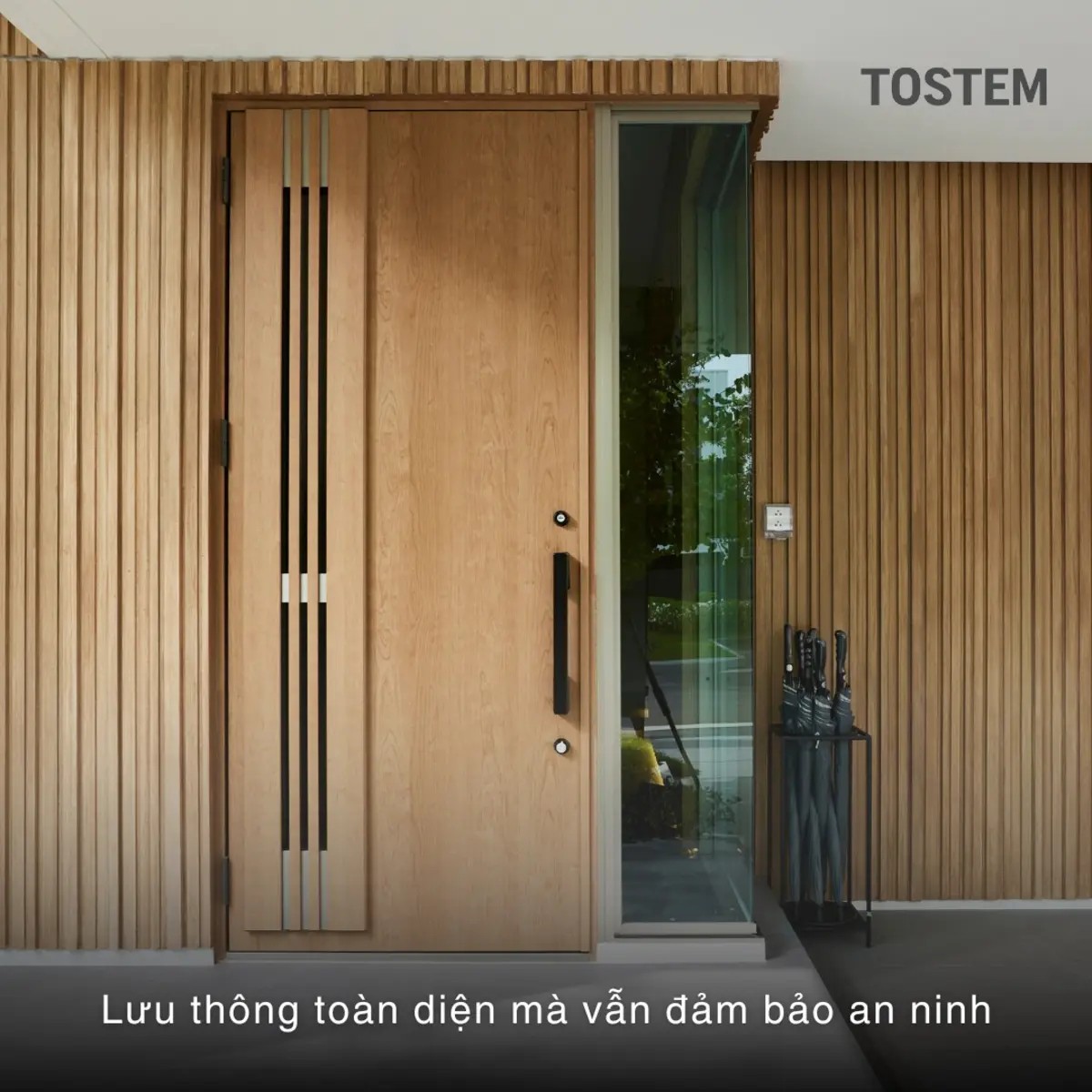 Nâng cấp nhà 1 trệt 1 lầu với cửa nhôm TOSTEM
