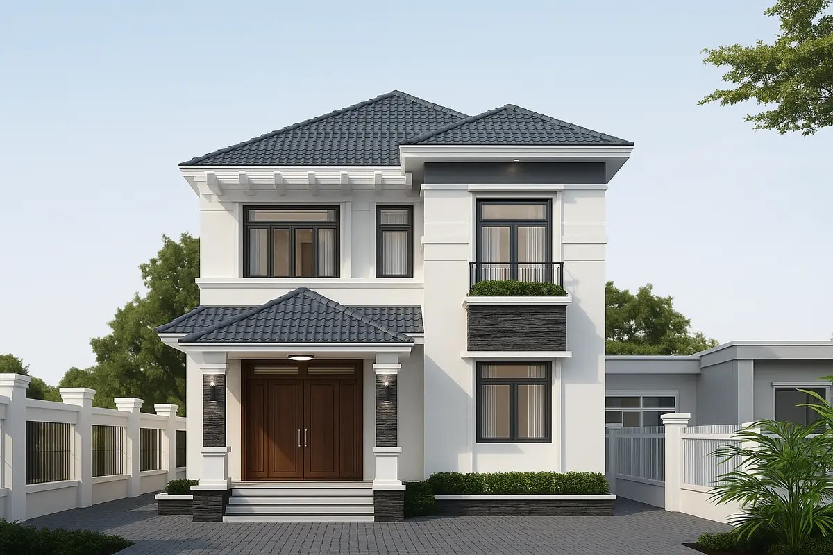 nhà 1 trệt 1 lầu dưới 50m² thông thoáng