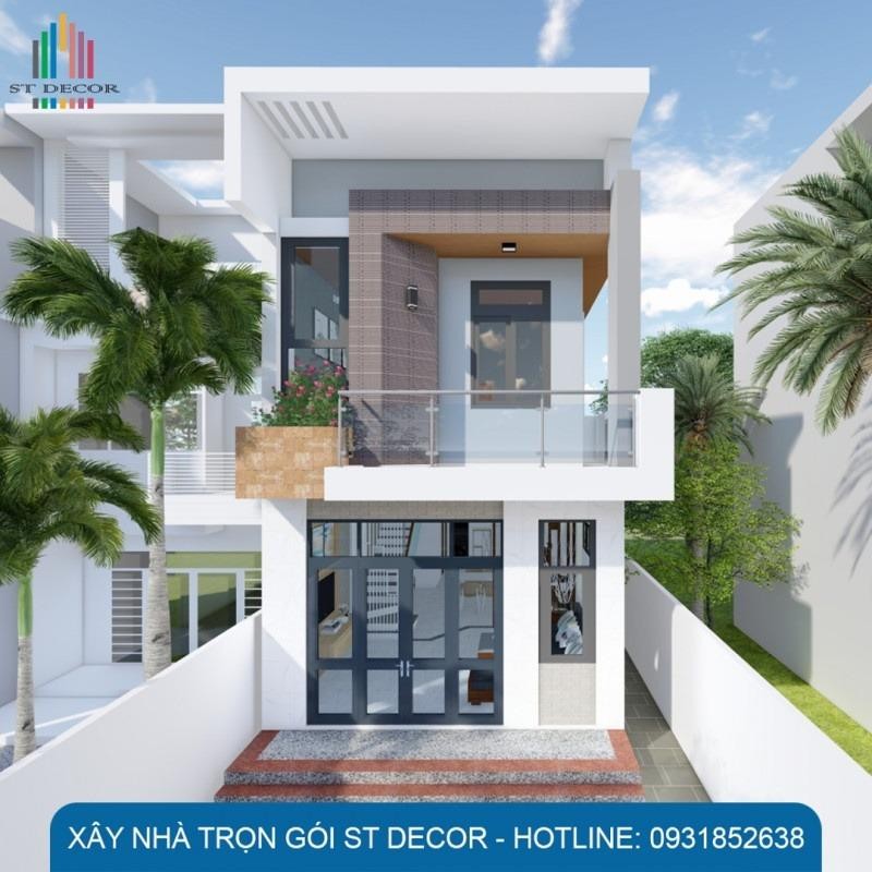 Nhà mái bằng tiết kiệm chi phí xây dựng