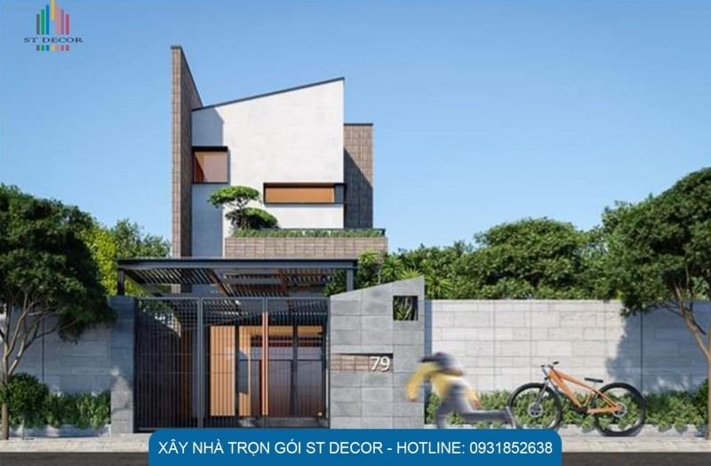 Kiểu nhà thiết kế ngoại thất ấn tượng, độc đáo