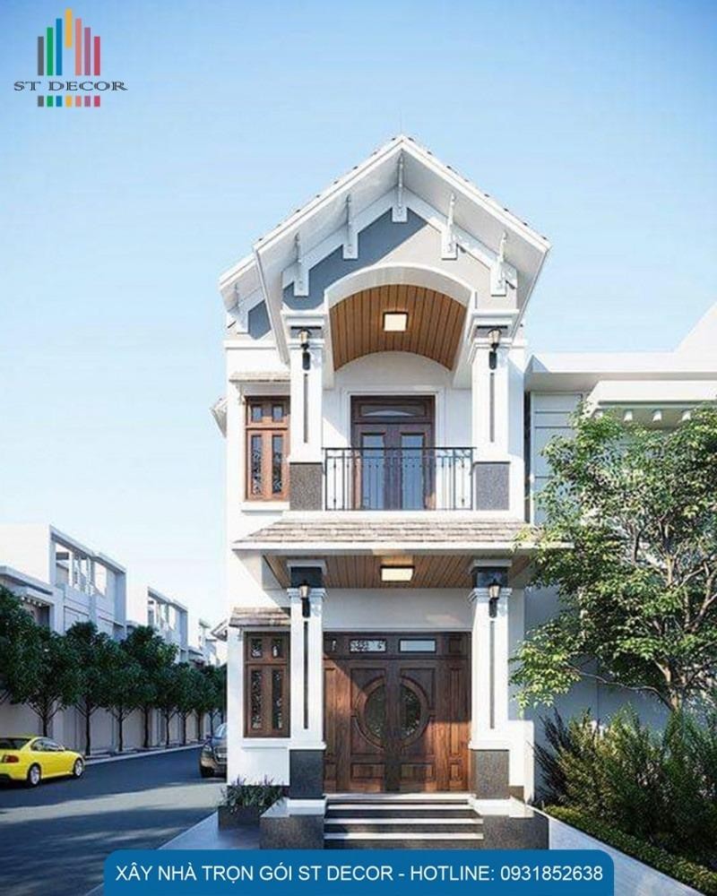 Phong cách nhà 1 trệt 1 lầu đa dạng