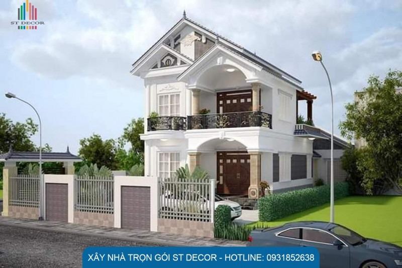 Màu sắc và các chi tiết đặc trưng của phong cách nhà tân cổ điển