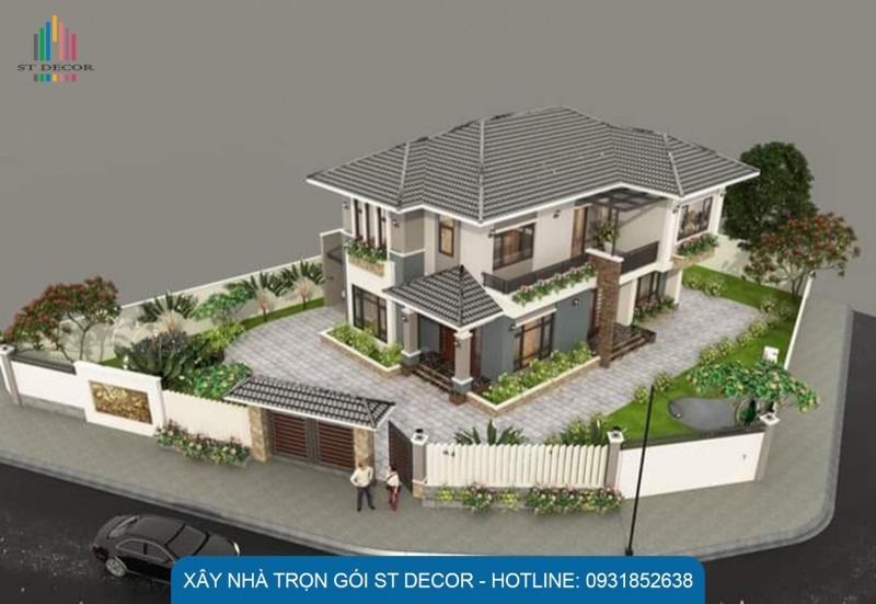 Thiết kế mẫu nhà 1 trệt 1 lầu 5x20 ấn tượng tại ST DECOR
