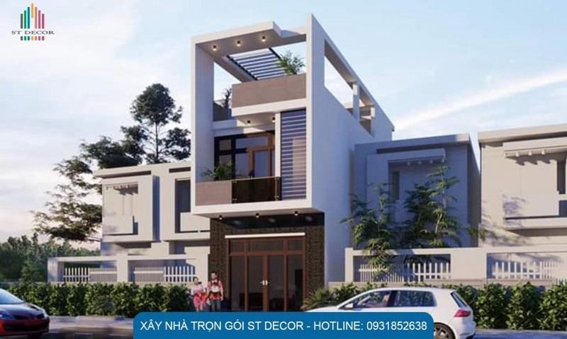 Mẫu nhà 1 trệt 1 lầu đáp ứng tiện nghi sinh hoạt