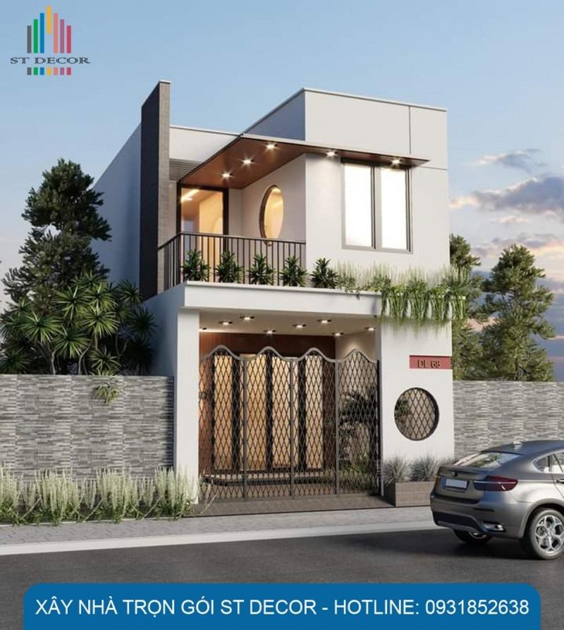 Phong cách thiết kế nhà hiện đại