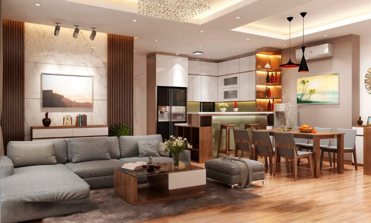 Nhà cấp 4 với chiều ngang 8m có sân vườn
