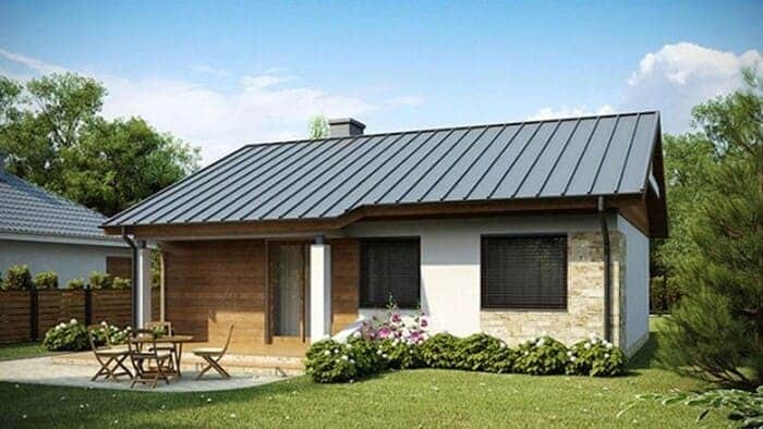 Tuy đơn giản nhưng lại có vẻ đẹp hiện đại khi loại bỏ những chi tiết rườm rà,phức tạp