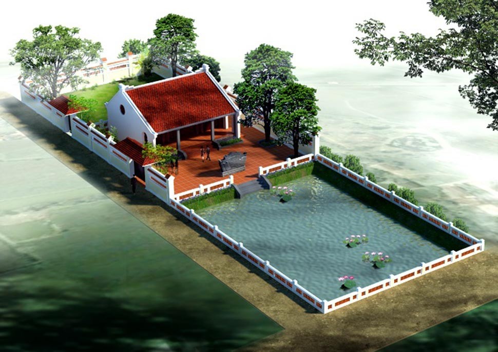Thế đất cũng là yếu tố quan trọng trong xây dựng nhà thờ họ