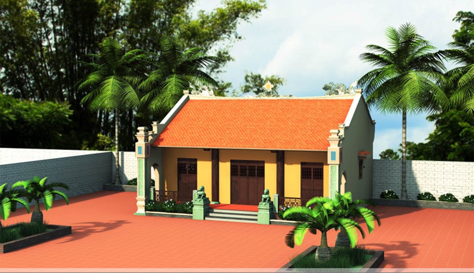 Hướng Nam là một hướng đẹp để xây dựng nhà thờ họ