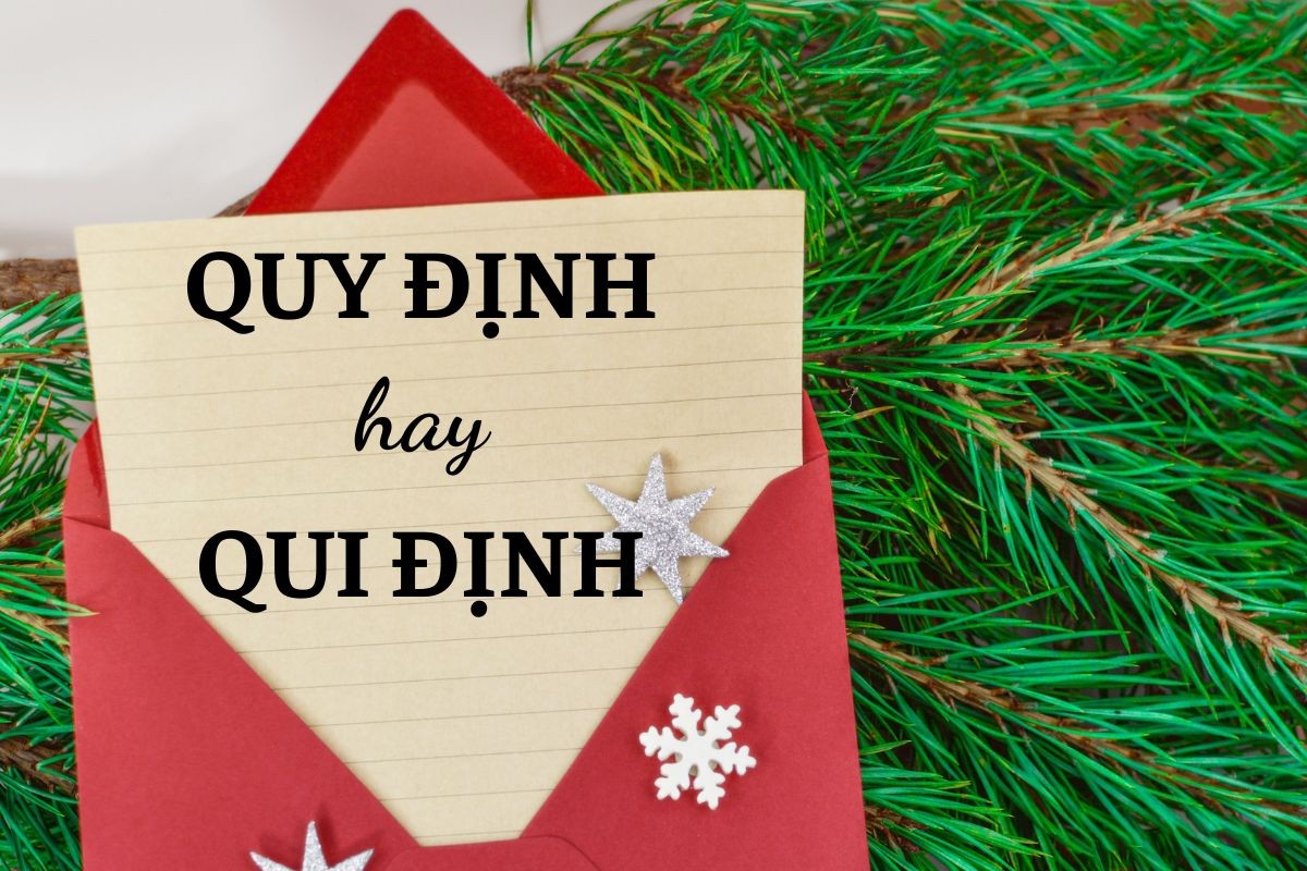 Qui định hay quy định