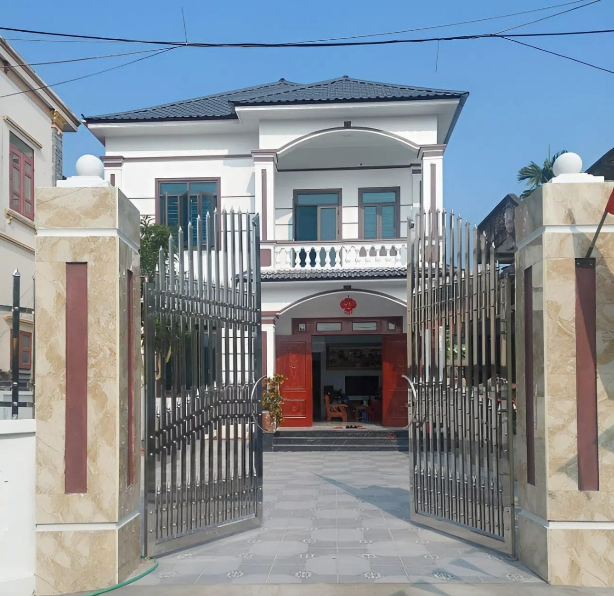Trụ cổng đá đẹp
