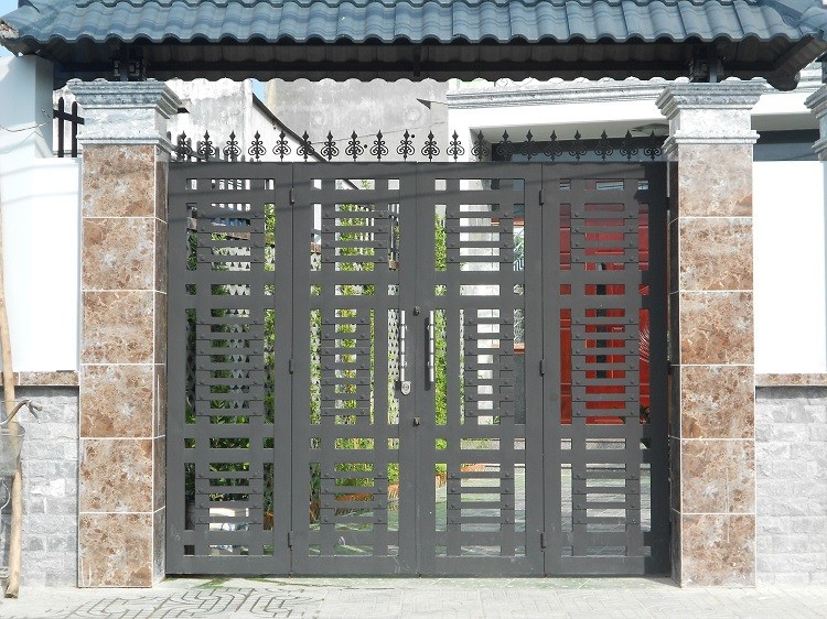 Trụ cổng ngõ đẹp