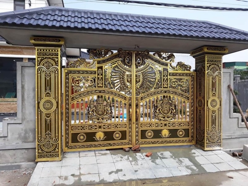 Mẫu trụ cổng đẹp