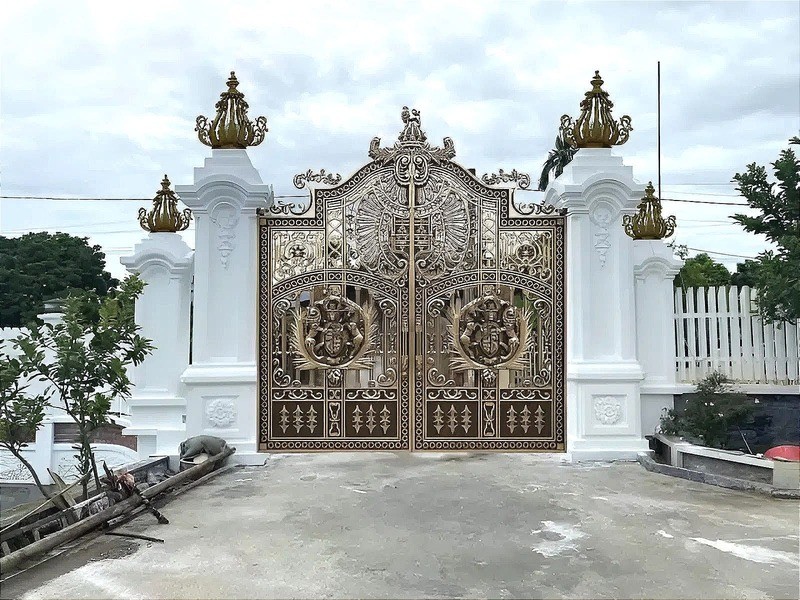 Mẫu trụ cổng đẹp