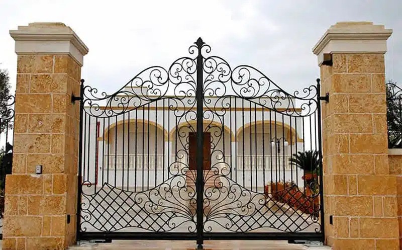 Trụ cổng sơn màu gì đẹp