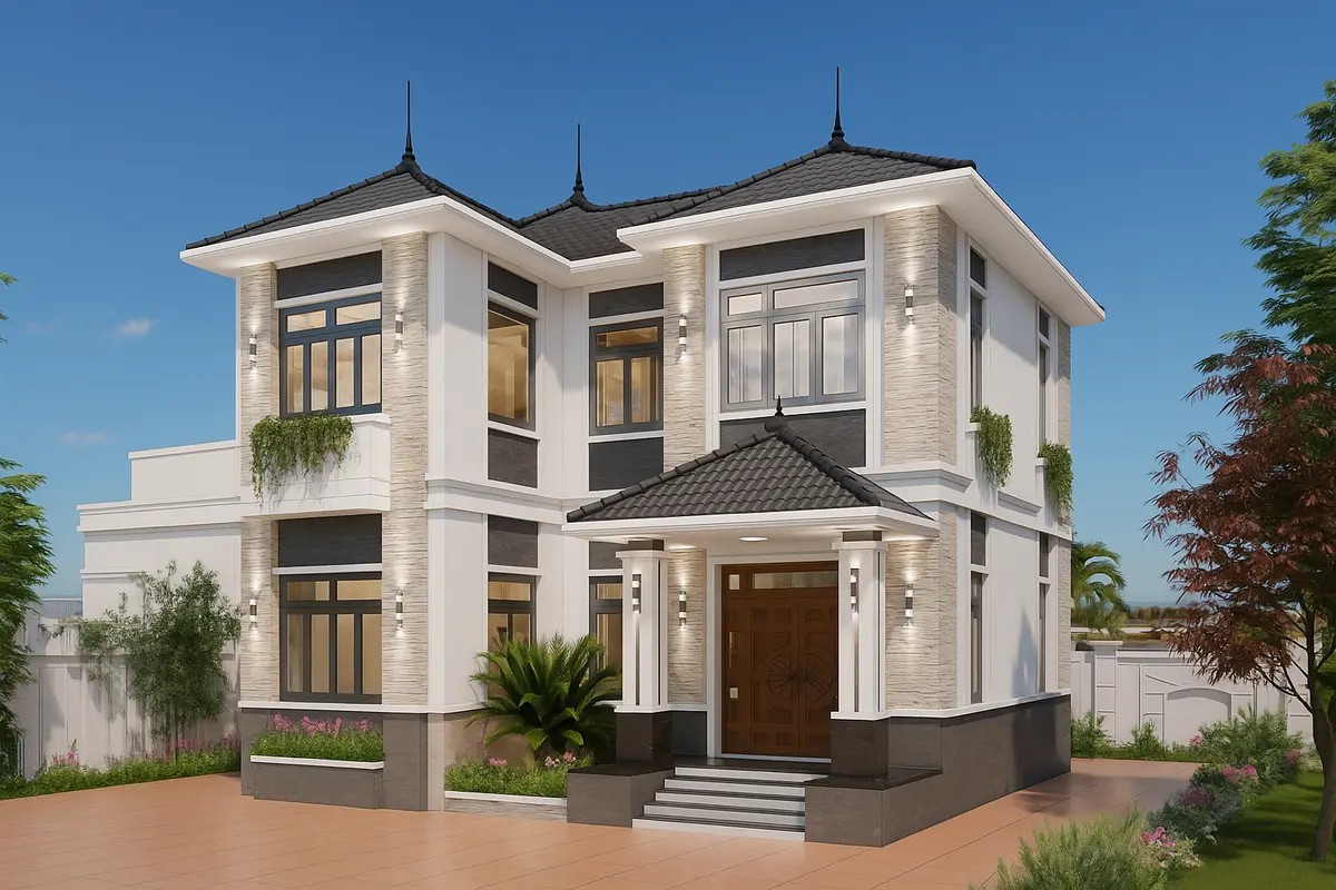 Xây nhà 1 trệt 1 lầu dưới 1 tỷ có khả thi