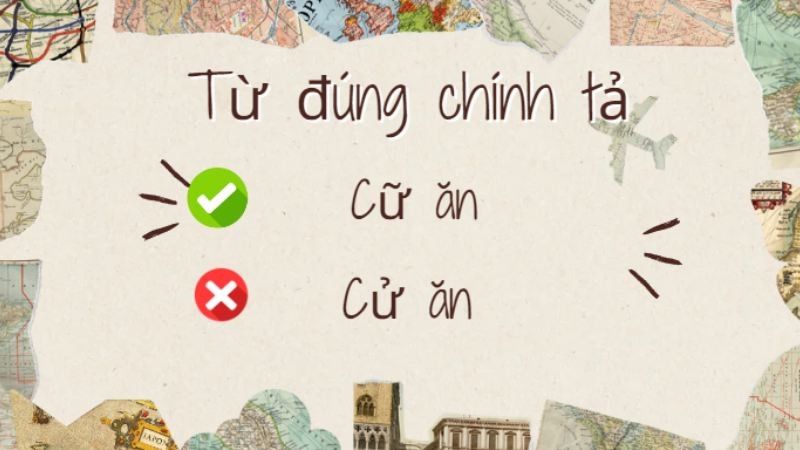 Cử ăn hay cữ ăn