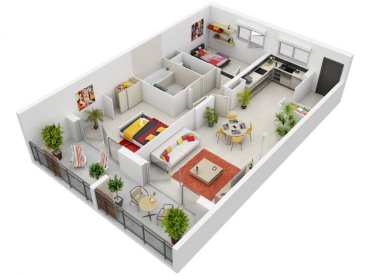 Hạn chế bố trí cửa và ban công đối diện nhau khi thiết kế nhà hướng Đông Bắc có gì đặc biệt?