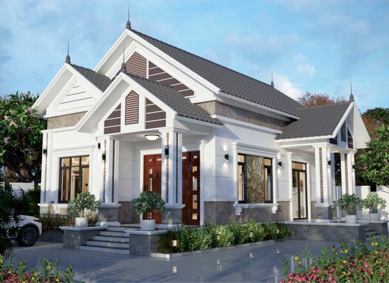 Khi xây nhà cấp 4 mái Thái gia chủ cần chú ý nhu cầu gia đình, pháp lý, phong thủy và chọn đơn vị thi công uy tín