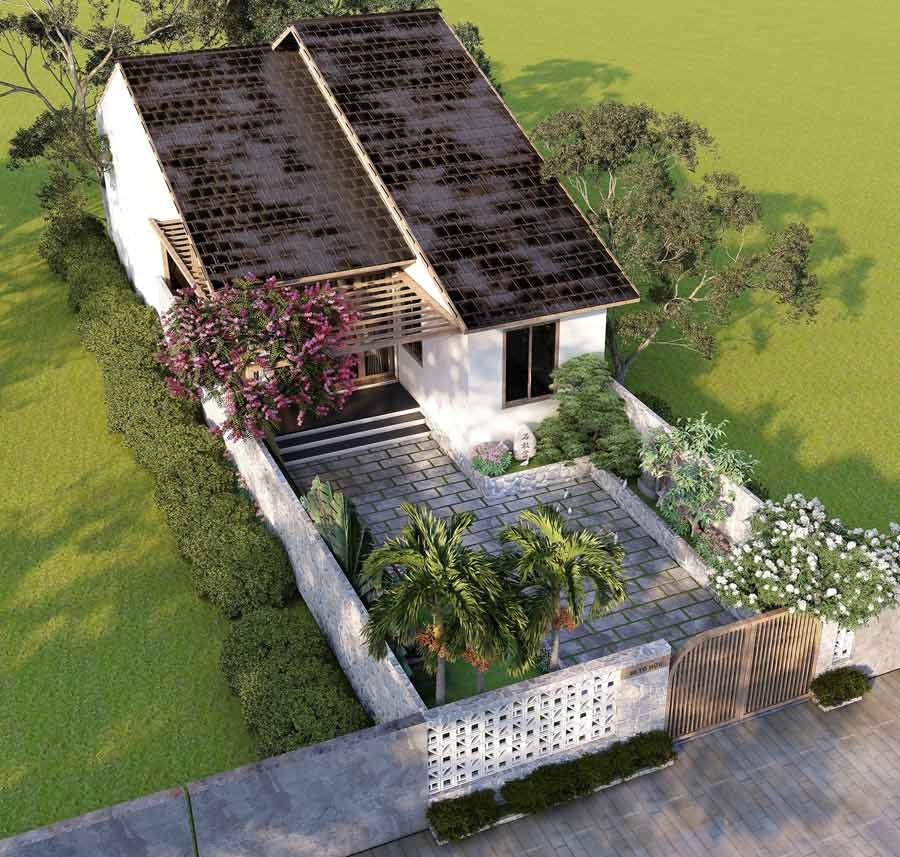 Xây nhà cấp 4 giá rẻ 100 triệu 1 phòng ngủ