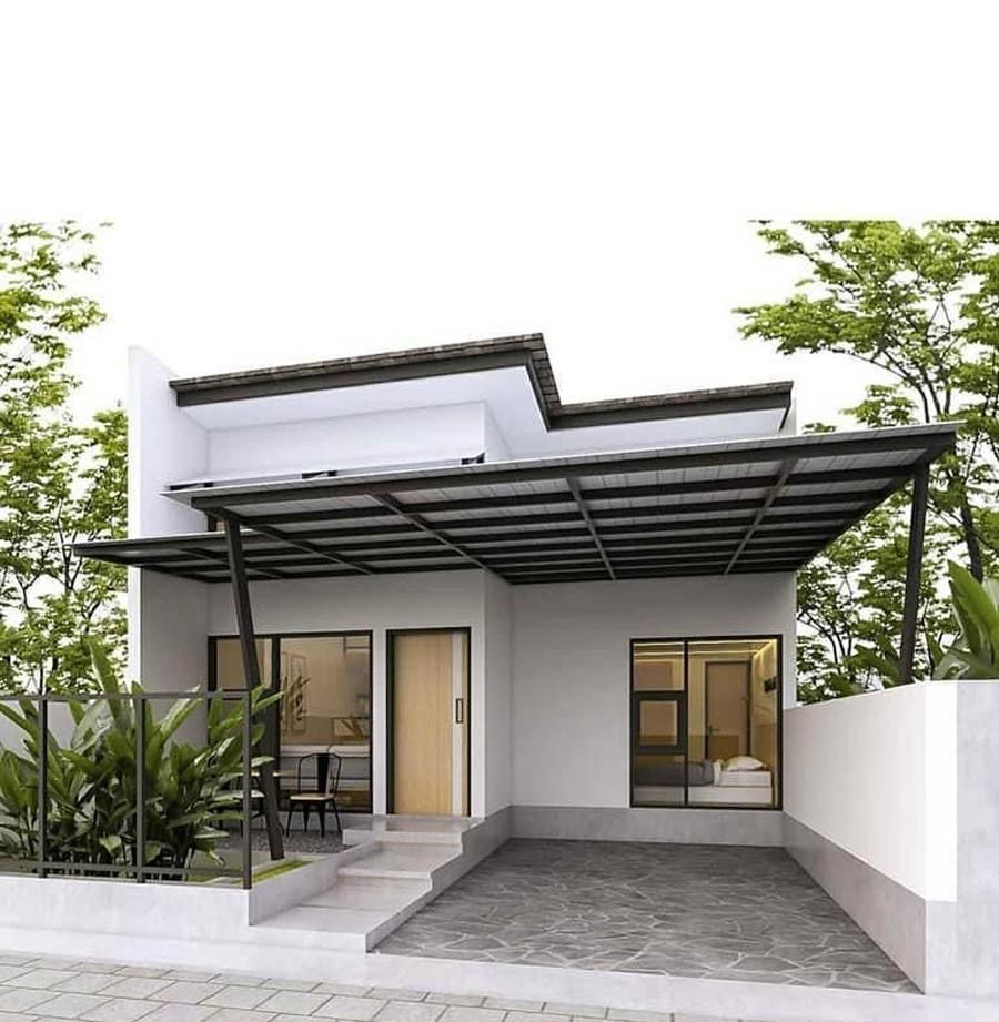 Mẫu thiết kế nhà cấp 4 giá rẻ 100 triệu ở nông thôn