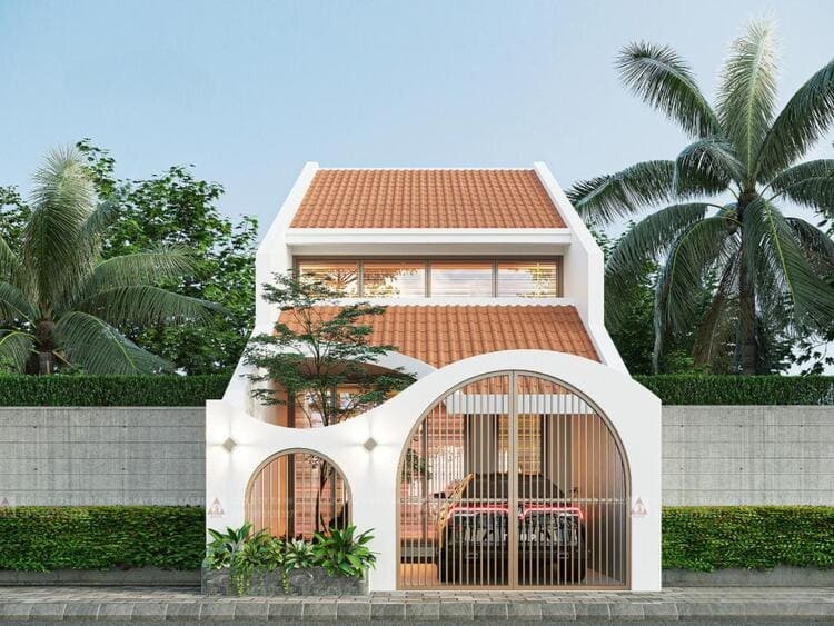 Mẫu thiết kế nhà gác lửng 700 triệu kết hợp hài hòa giữa truyền thống và hiện đại