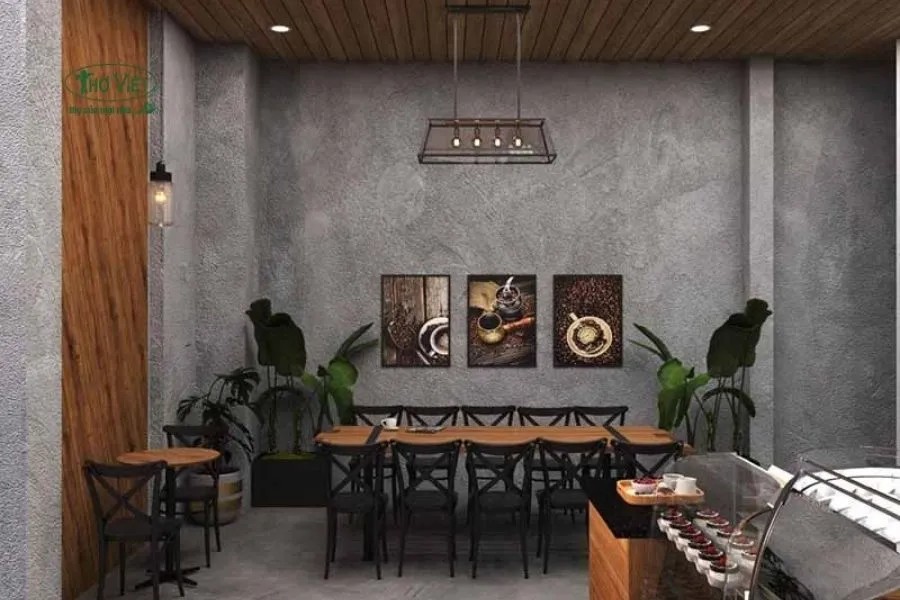 Mẫu nhà ốp nhựa cho cửa hàng