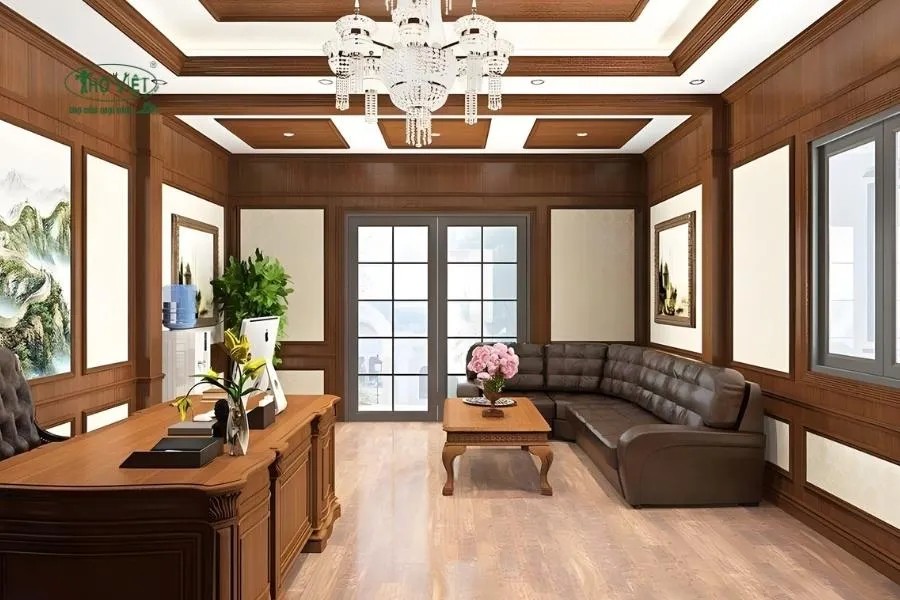 Mẫu nhà ốp nhựa cho văn phòng