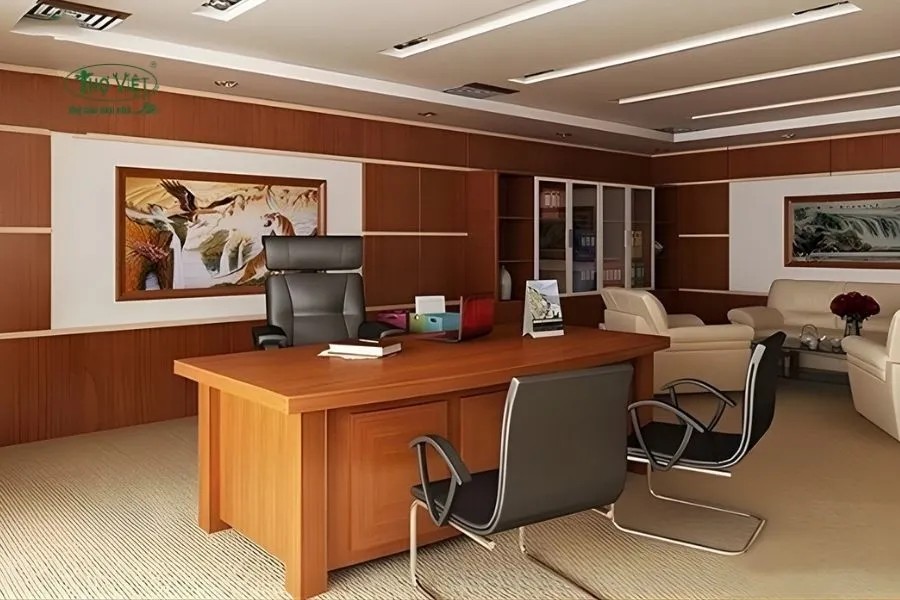 Mẫu nhà ốp nhựa cho văn phòng