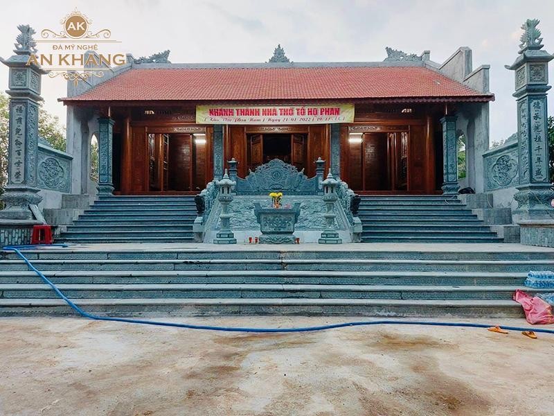 Xây dựng nhà thờ họ đẹp cho dòng họ Phan