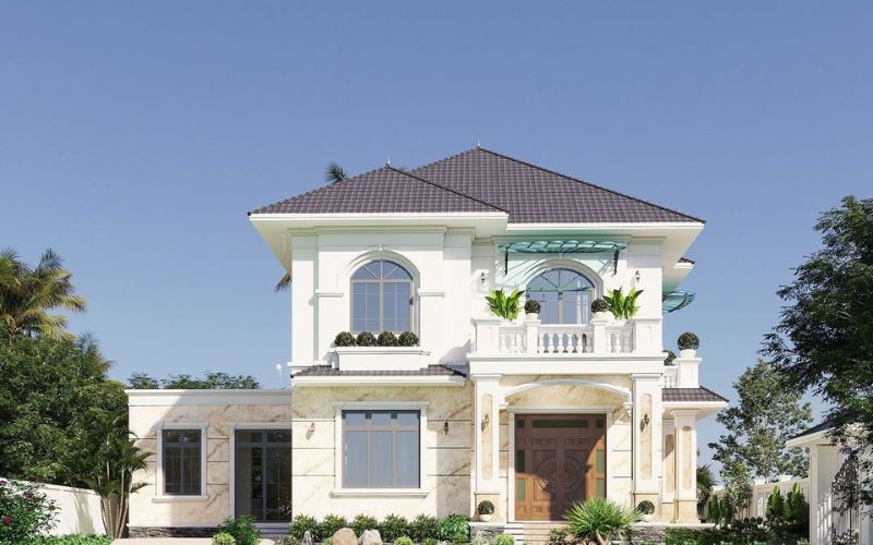 Nhà mái Nhật tân cổ điển nhưng vẫn mang nét nhà ở Việt Nam