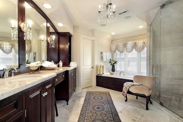 Mẫu nhà tắm đẹp, đơn giản phong cách Châu Âu