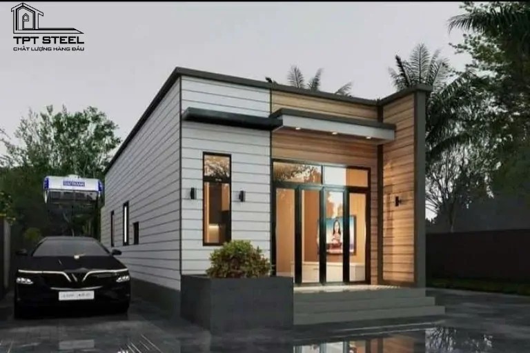 Nhà tiền chế tấm panel đẹp