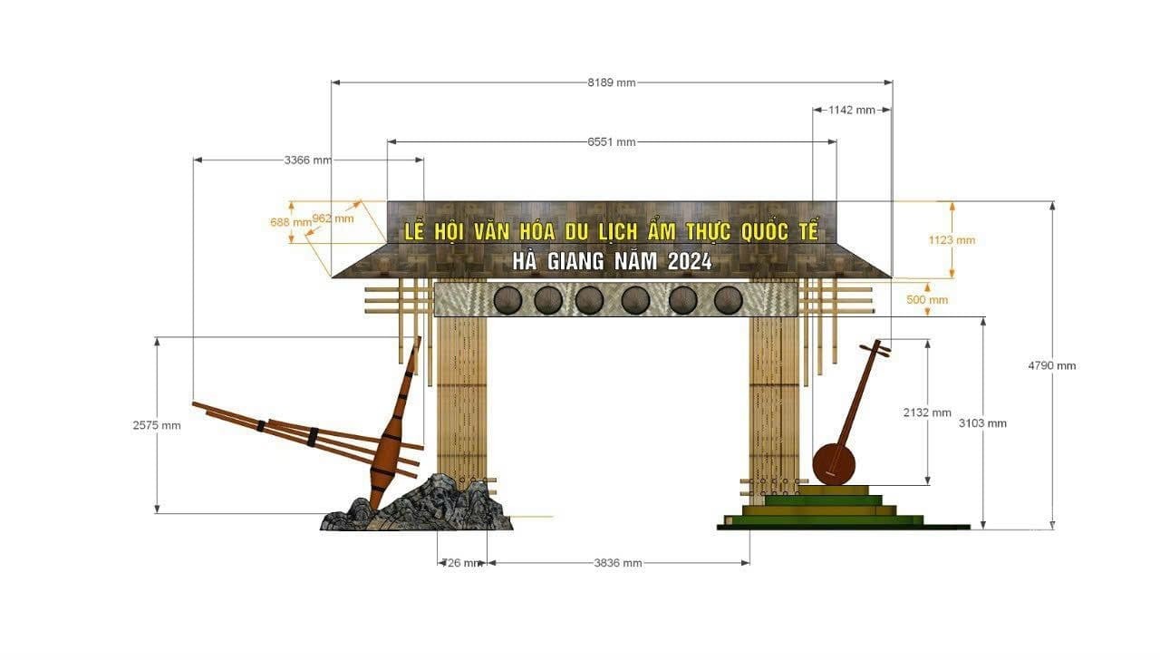 Tiểu cảnh trang trí Tết đẹp mắt, ấn tượng do Mây tre Đan Trà cung cấp giá tại xưởng