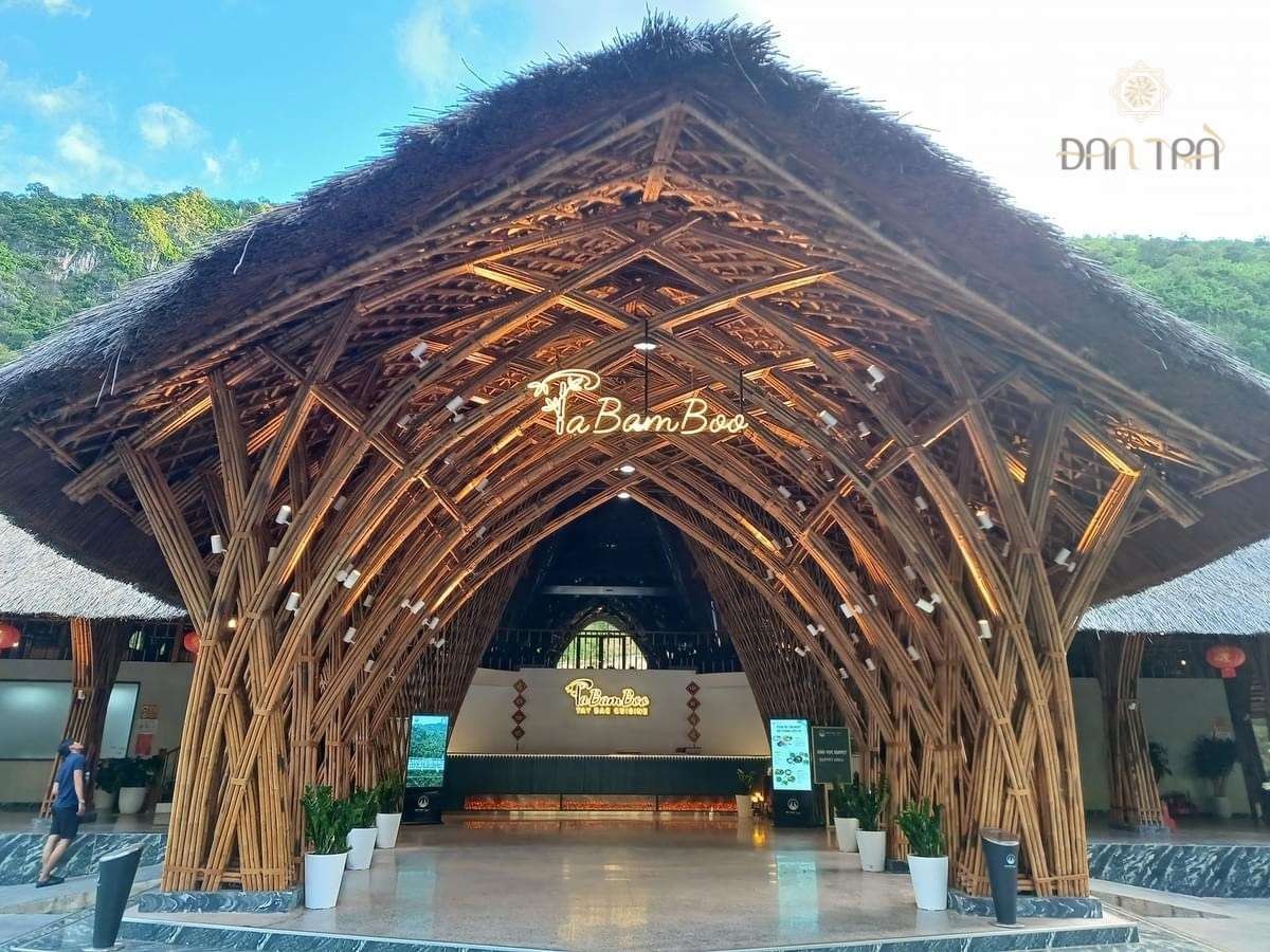 Nhà tre "cực chất" Ta Bamboo tại Việt Nam ấn tượng du khách ghé thăm reosort