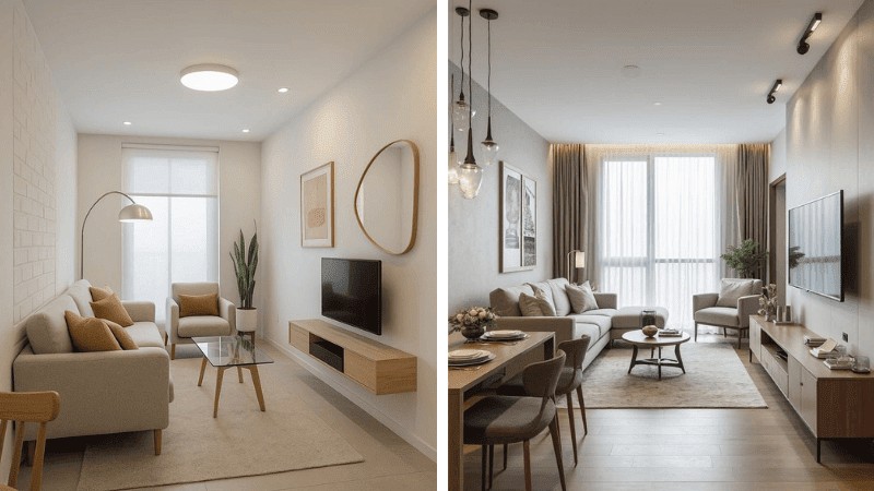 Thiết kế phòng khách 30m2