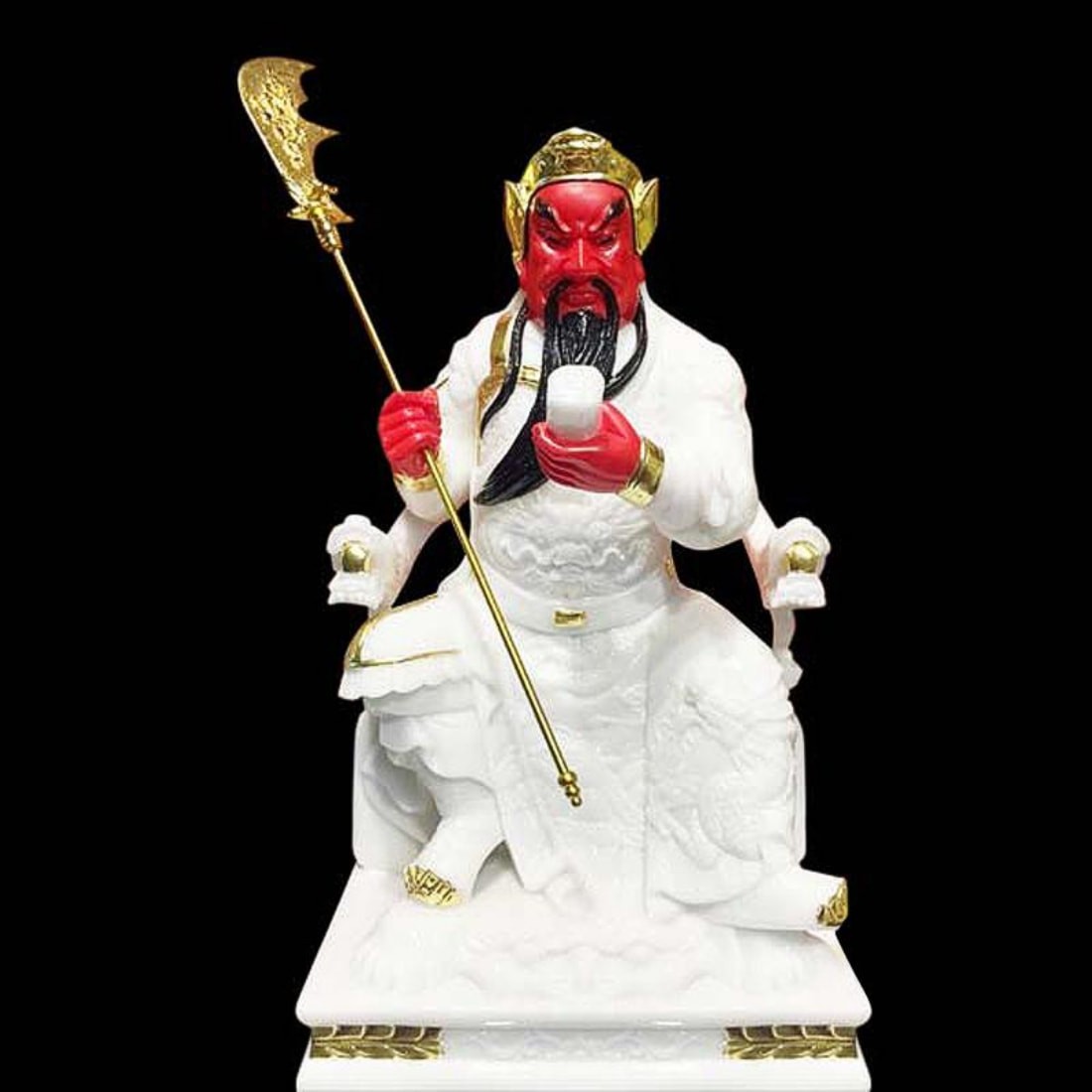 Tượng Quan Công trấn trạch.