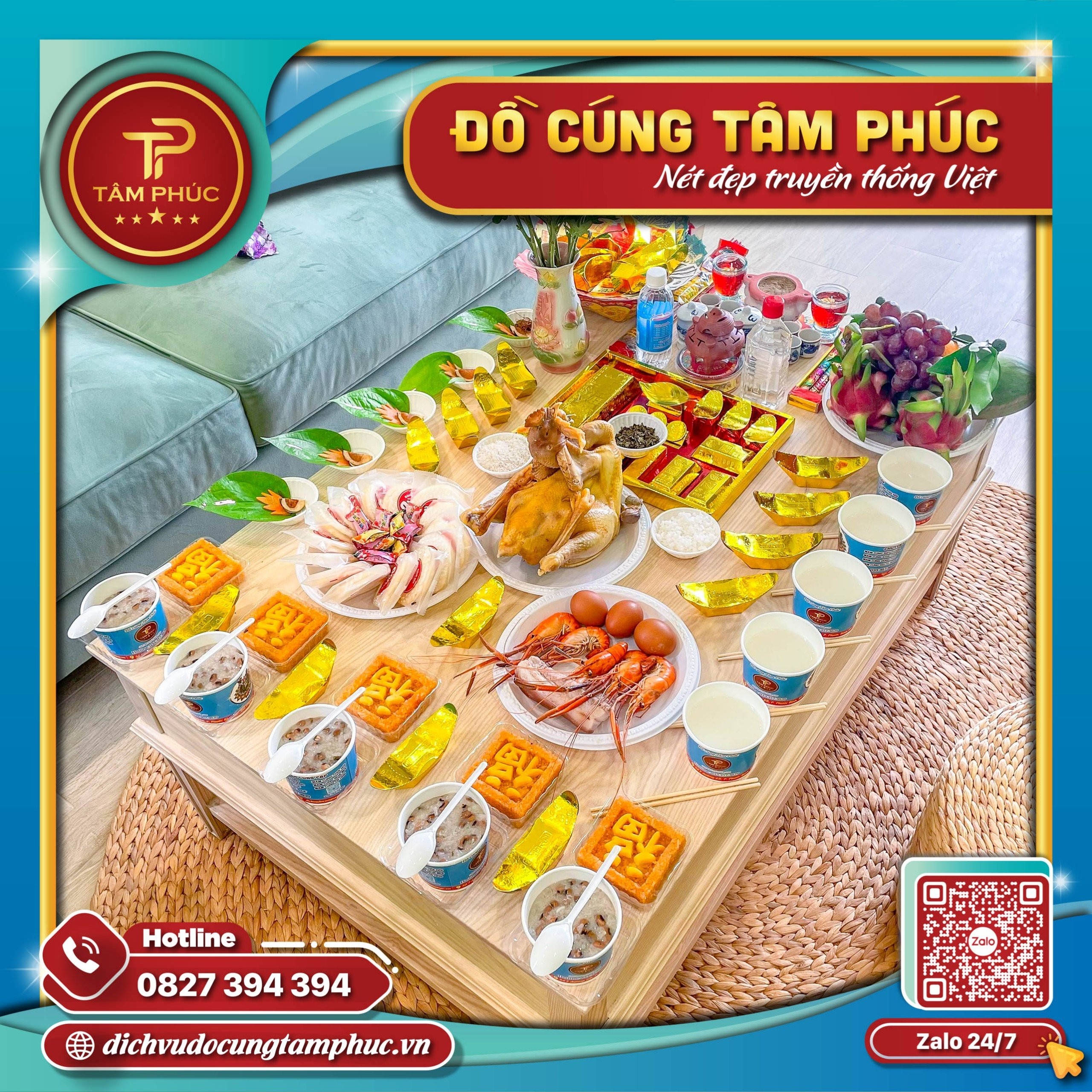 Chuẩn bị các lễ vật cúng nhà mới